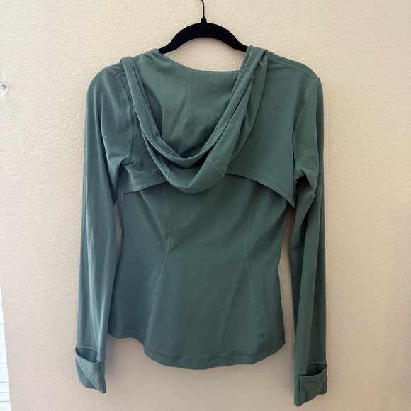 Lululemon Green Define Jacket Size 6 with hood - Picture 2 of 3